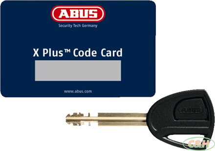 skládací zámek ABUS 6000KA/90 BK SH Bordo Alarm