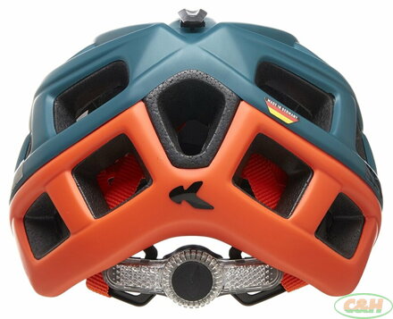 přilba KED Crom M arcadia green orange matt 52-58 cm