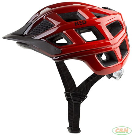 přilba KED Crom L Red Black Matt 57-62 cm