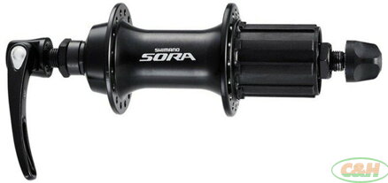 náboj SHIMANO Sora FH-RS300 32d zadní černý, 8,9,10 rychlostí, v krabičce