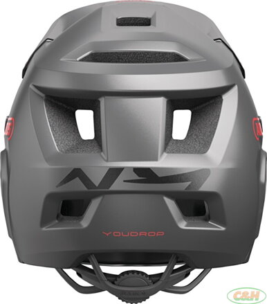přilba ABUS YouDrop FF Ti silver S