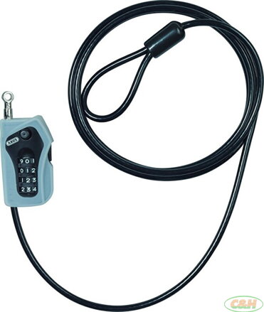 lankový zámek ABUS 205/200 černý kódový