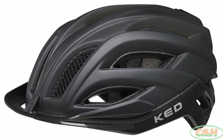 přilba KED Champion Visor M process black matt  52-57 cm