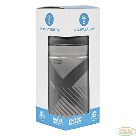 Zdravá lahev 0,5 l Sport XO antracit