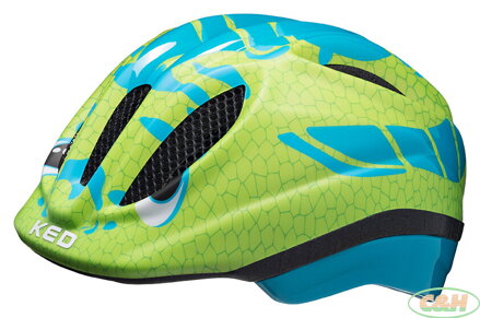 přilba KED Meggy II Trend M Dino Lightblue Green 52-58 cm