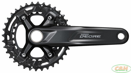 kliky SHIMANO Deore FC-M4100 175mm 36-26 zubů, 10 speed, Boost, v krabičce