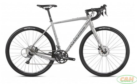 Gravel kolo Kross 2022 Esker 1.0 grey